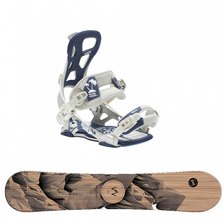 Комплит сноуборд WOODEN CAMBER + крепления BROTHERHOOD FT Комплит сноуборд WOODEN CAMBER + крепления BROTHERHOOD FT